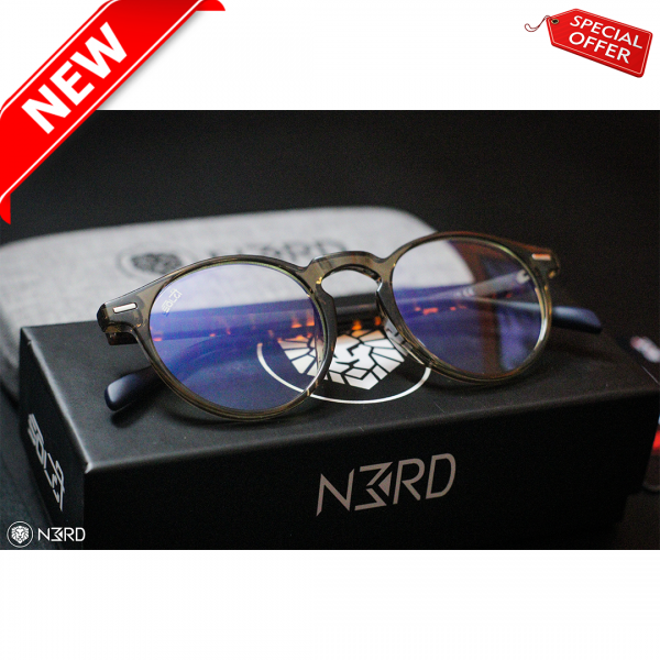 N3RD Anti-Blue Light Glasses "TORTOISE"