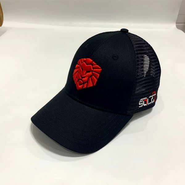 SOLTI Trucker Baseball Cap - BLACK Edition